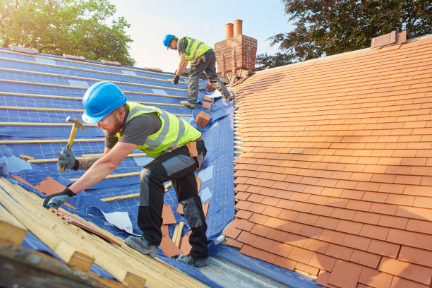 Elite Roofing Solutions crew on a Houston roof